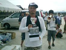 5月24日(日)、立て干し網大会開催!!