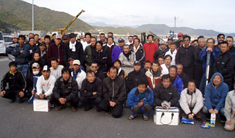 5月24日(日)、立て干し網大会開催!!