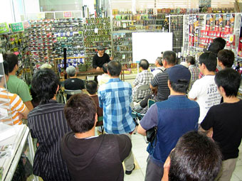 家邊克己氏によるアジング＆エギングセミナー