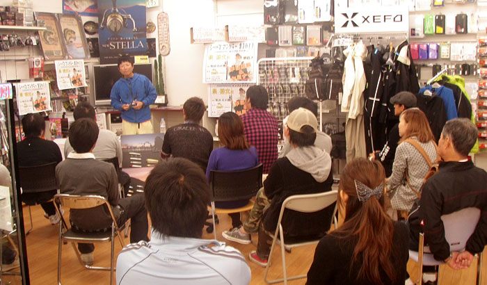 家邊克己氏によるアジング＆エギングセミナー