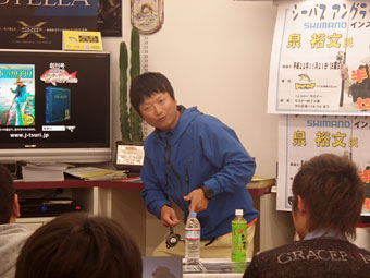 家邊克己氏によるアジング＆エギングセミナー