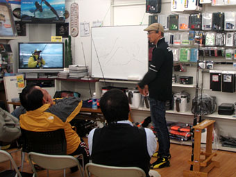 家邊克己氏によるアジング＆エギングセミナー