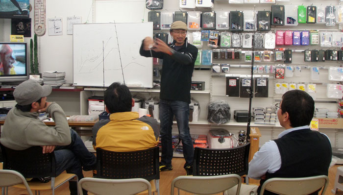 家邊克己氏によるアジング＆エギングセミナー