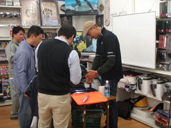 家邊克己氏によるアジング＆エギングセミナー