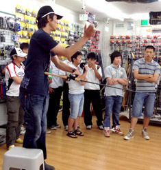 メガバスイベント